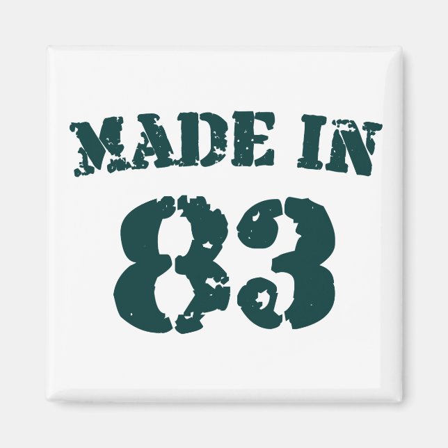 Aimant Fait En 1983 (Devant)