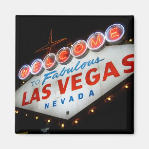 Aimant Faites bon accueil à Las Vegas à l'aimant