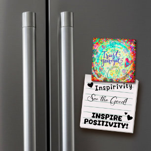 Aimant "Faites confiance à votre intestin" Inspirivity M