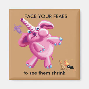 Aimant Faites face à vos peurs