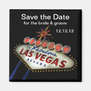 Aimant Faites gagner la date Las Vegas épousant l'aimant