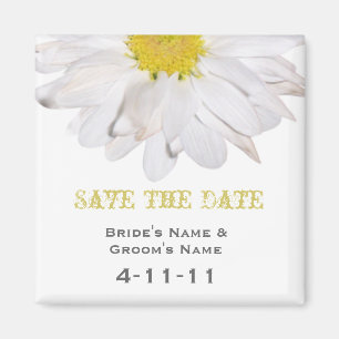 Aimant Faites gagner la date - mariage de marguerite