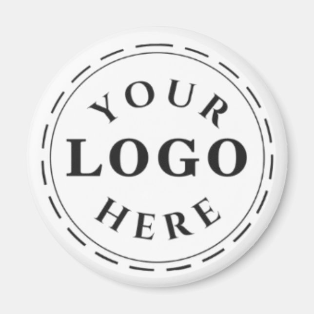 Aimant Faites la promotion de votre marque - Logo personn (Devant)