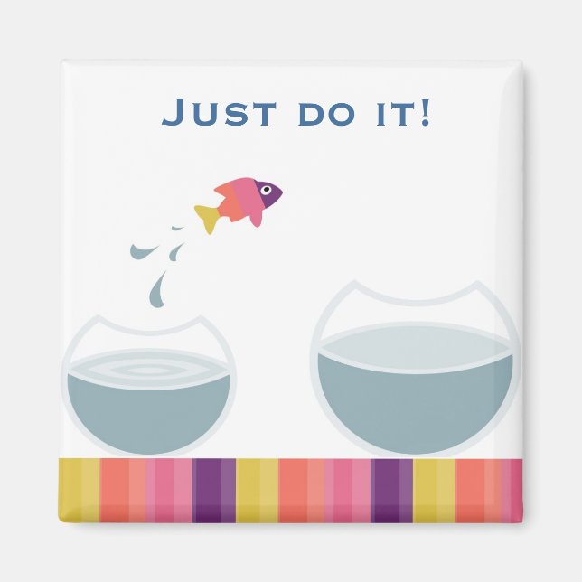 Aimant Faites-le simplement (Devant)