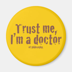 Aimant Faites-moi confiance, je suis médecin...