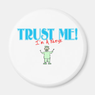 Aimant Faites-moi confiance Je suis une infirmière