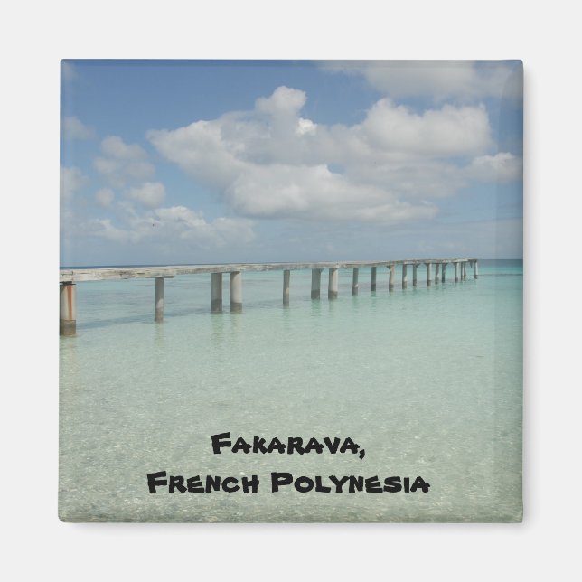 Aimant Fakarava, Polynésie française (Devant)
