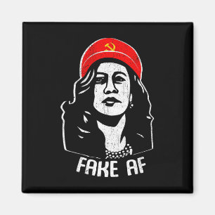 Aimant Fake Af Kamala Harris Humour électoral du communis