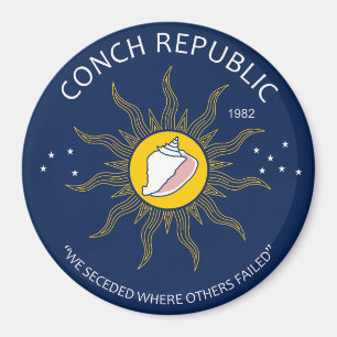 Aimant FAKES Authentic Conch Republic