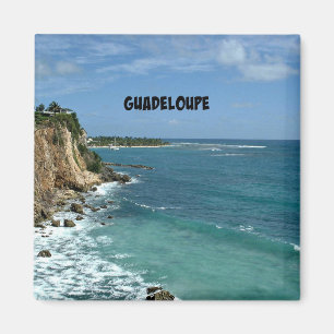 Aimant Falaises en Guadeloupe, étiquetées