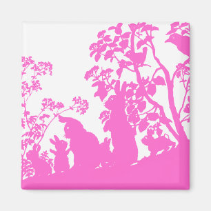 Aimant Famille Bunny