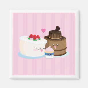 Aimant Famille Cake