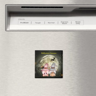 Aimant Famille des Gnomes d'Halloween