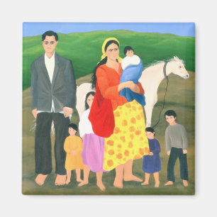 Aimant Famille gitane 1986