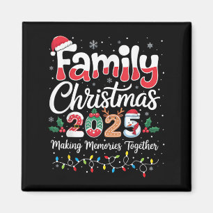 Aimant Famille Noël 2025 Matching tenue Xmas Squad S
