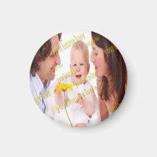 Aimant FAMILLE Photo ✨ Lovely Custom