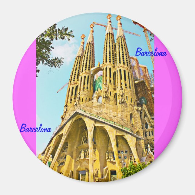 Aimant famille sagrada (Devant)