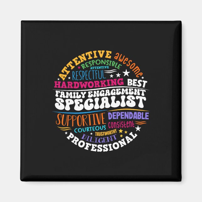 Aimant Family Engagement Specialist Appreciation Back To  (Devant)