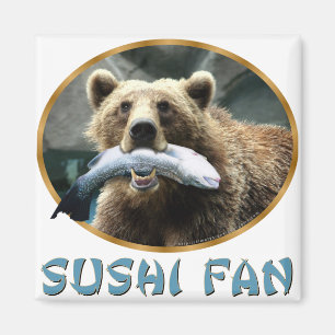 Aimant Fan de sushi