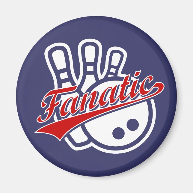 Aimant Fanatic Bowling (Devant)