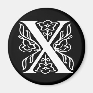 Aimant Fancy Letter X