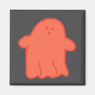 Aimant Fantôme de crème orange