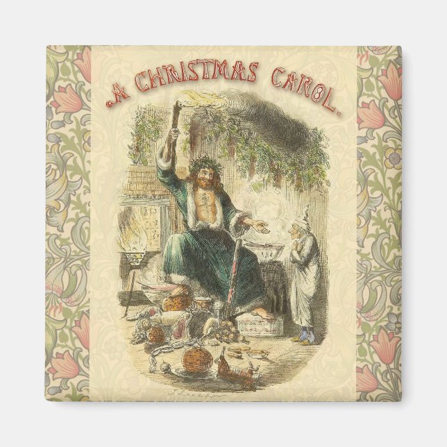 Aimant Fantôme de Noël Présent Scrooge (Devant)