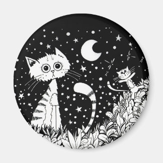 Aimant Fascination des chats