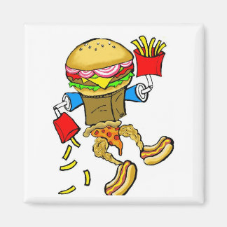 Aimant Fast Food Man