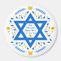 Faveur bat mitzvah, PERSONNALISÉE pour les filles