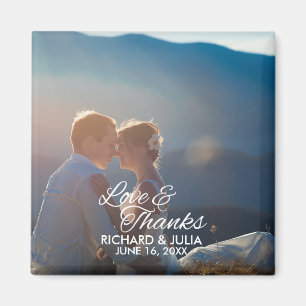 Aimant Faveur l'épousant de Merci de photo d'amour et de