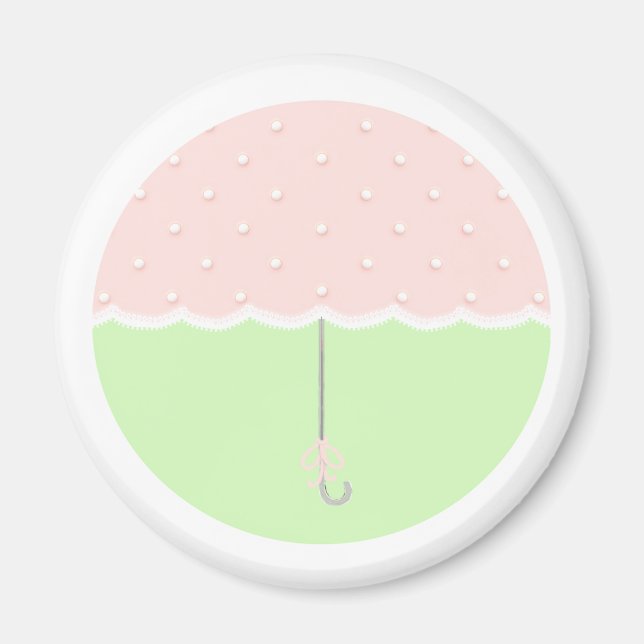 Aimant Faveurs baby showers (Devant)