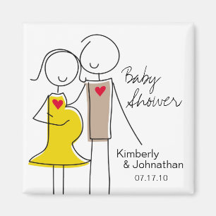 Aimant Favoris de l'aimant Baby shower de lit