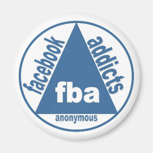 Aimant FBA :  Intoxiqués de Facebook anonymes