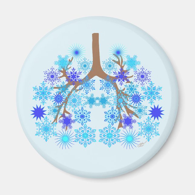 Aimant FC hiver (Devant)