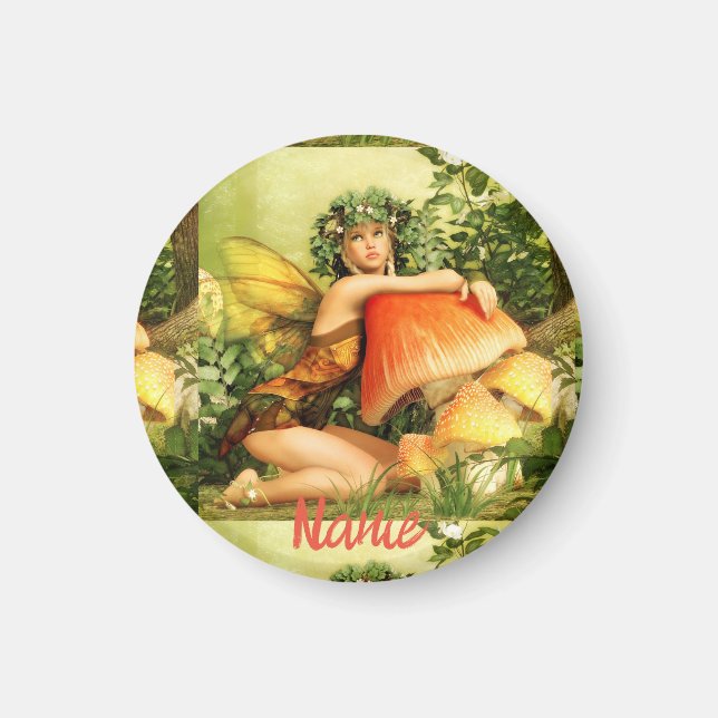 Aimant Fée des champignons Thunder_Cove (Devant)