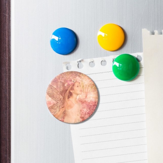 Aimant Fée Imaginaire des fleurs du printemps (Créateur téléchargé)