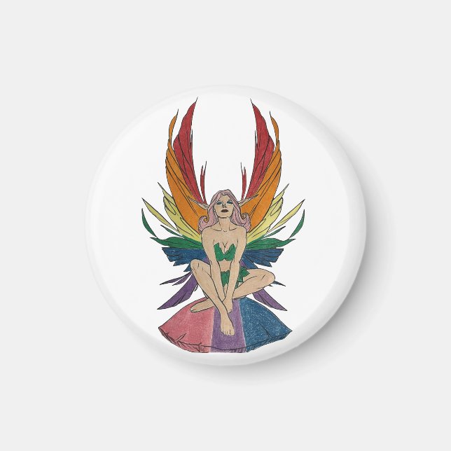 Aimant Féerie bisexuelle (Devant)