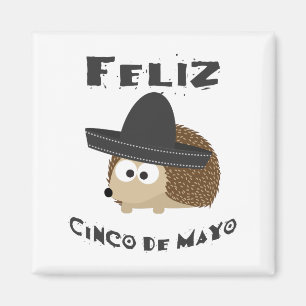 Aimant Feliz Cinco de Mayo - Hérisson