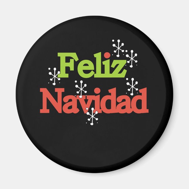 Aimant Feliz Navidad (Devant)