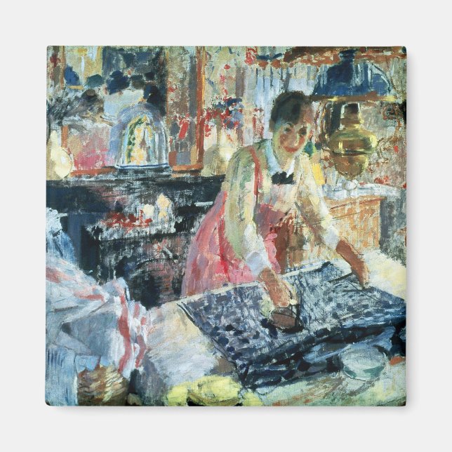 Aimant Femme à repasser, 1912 (Devant)