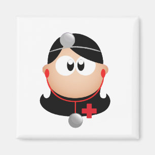 Aimant Femme docteur