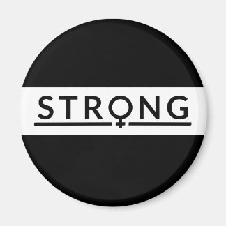 Aimant Femme féministe forte