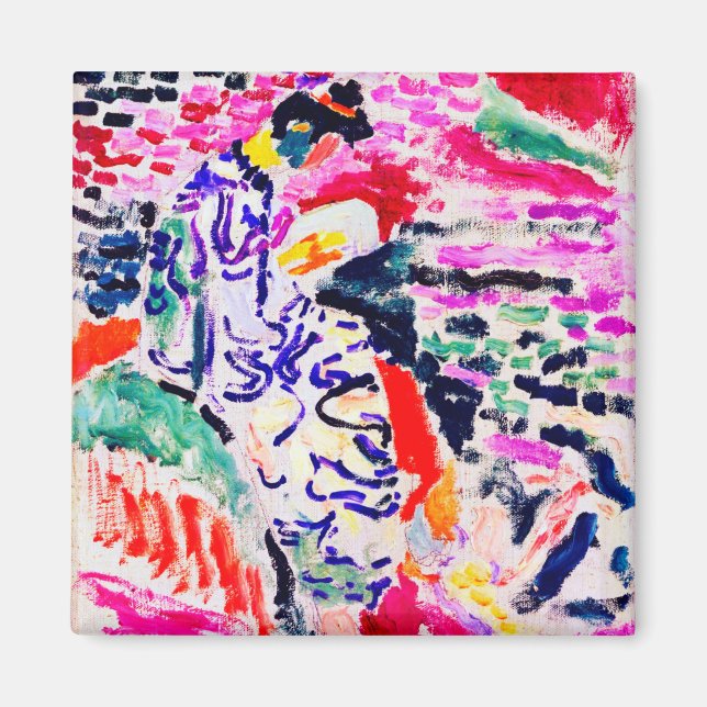 Aimant Femme japonaise au bord de l'eau, Matisse (Devant)