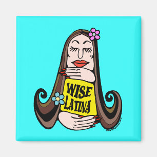 Aimant Femme Latina sage