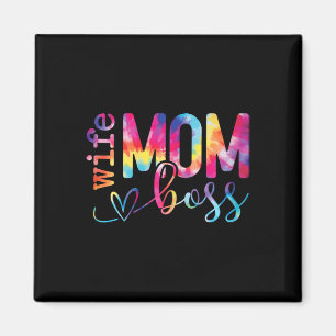 Aimant Femme Maman Boss Funky Mothers Day