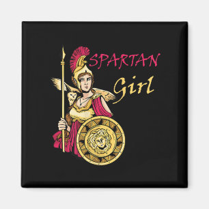 Aimant Femme Spartan Girl Leonidas Sparta Guerrier Gladia