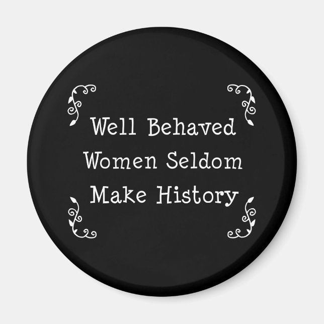 Aimant Femmes bien conduites (Devant)