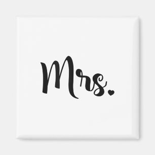Aimant Femmes Mme Fiançailles Mariage Fête des mariées Ma