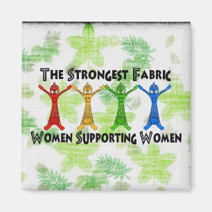 Aimant Femmes soutenant des femmes